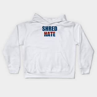 Shred hate x game australian Kids Hoodie